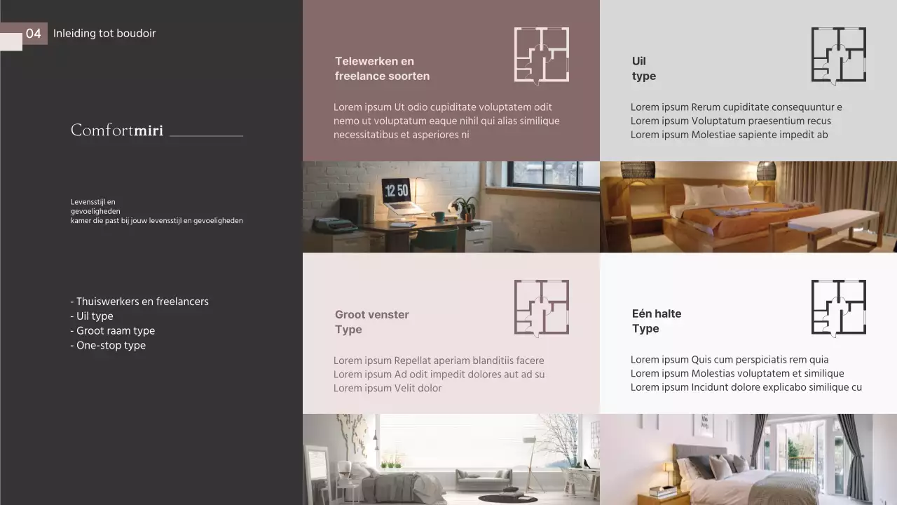 Huis verhuizen thema in bruin en grijs