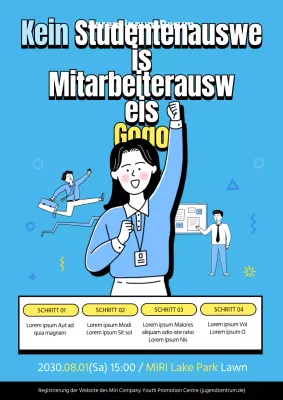 Förderung des eintägigen Arbeitserfahrungsprogramms der blauen Jugend