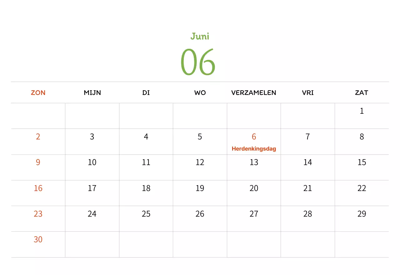 Stempelillustraties met een warm concept