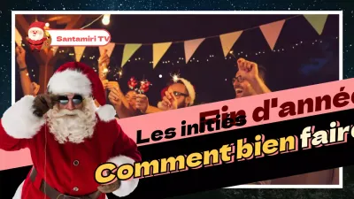 Vignette YouTube avec un aspect festif et multicolore