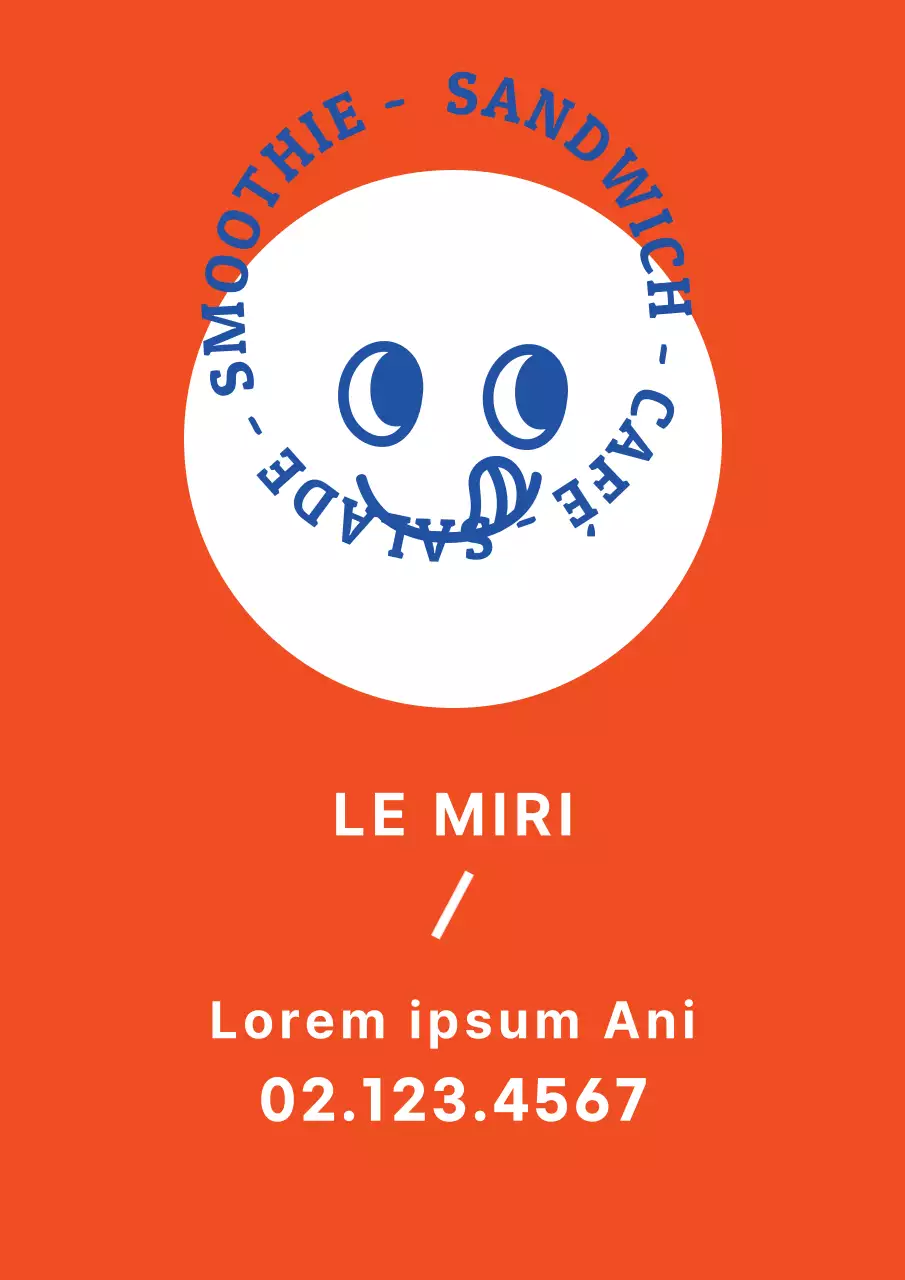 Faites la promotion de votre café avec un arrière-plan rouge simple et mignon