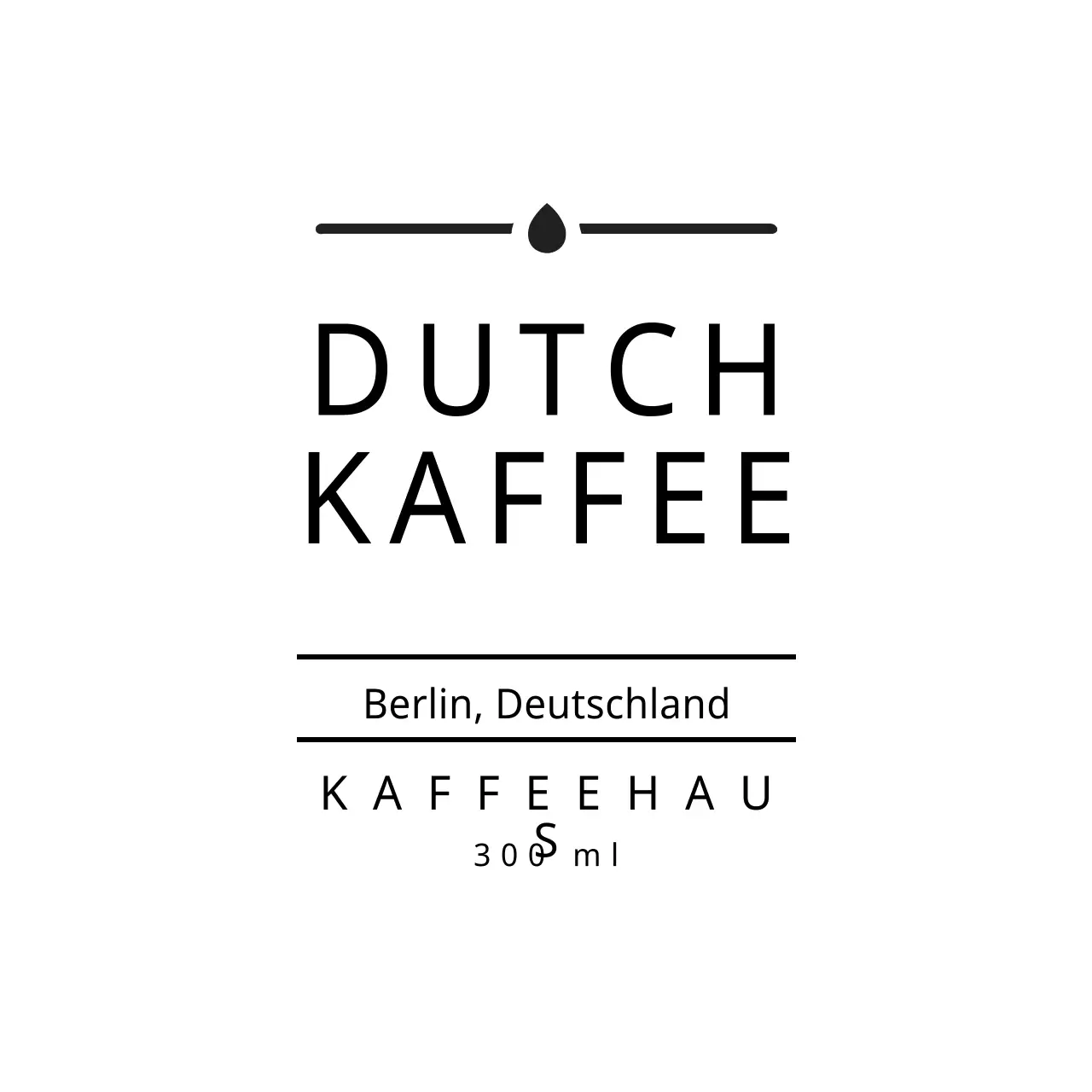 DUTCH COFFEE