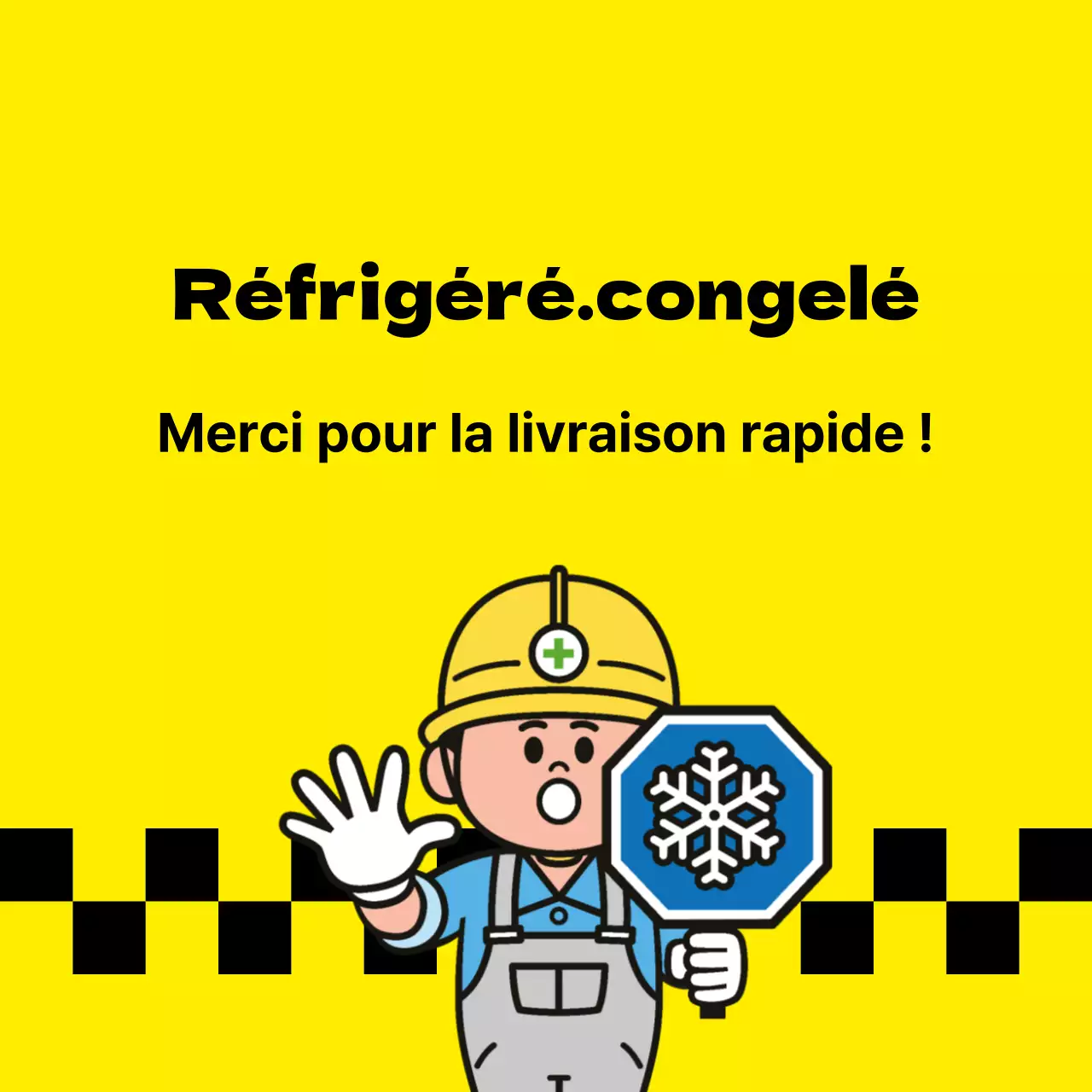 Autocollants pour aliments surgelés