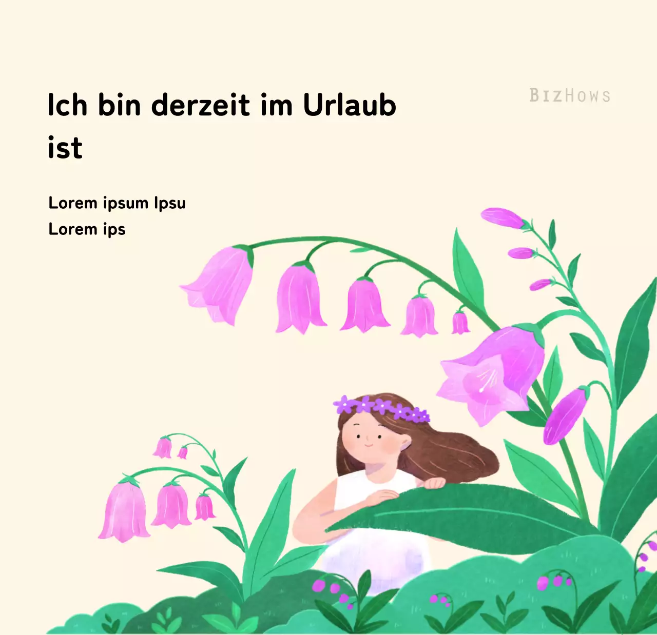 Ein warmer, illustrierter Kalender für das neue Jahr