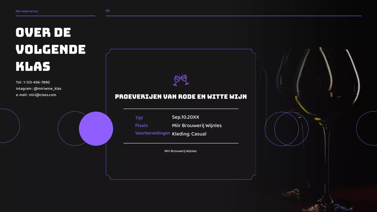 Seminar over wijnbrouwen in zwarte en paarse tinten