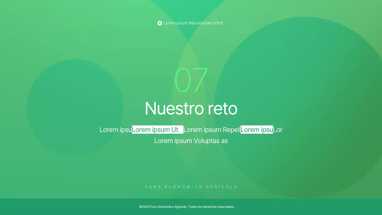 Verde y sencillo: presentaciones del seminario del Foro Económico Agricultura y Empresa