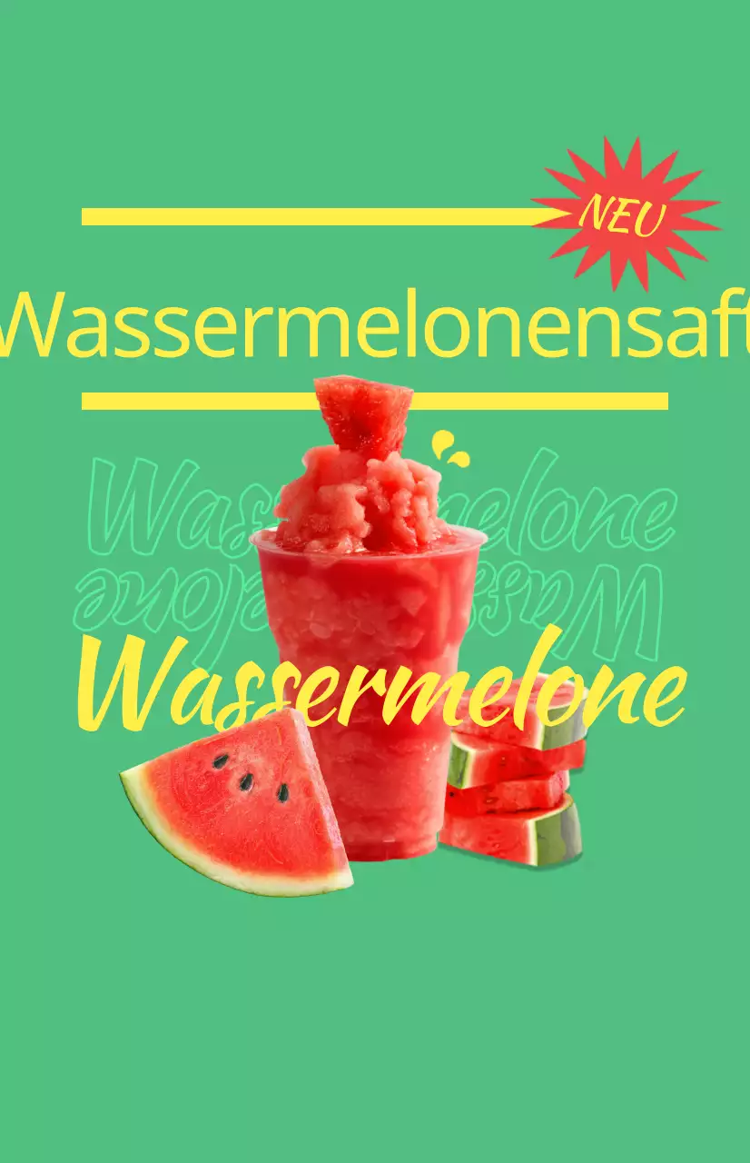 Bewerben Sie Ihr Café-Menü mit farbenfrohen, illustrierten Getränkebildern und Texten