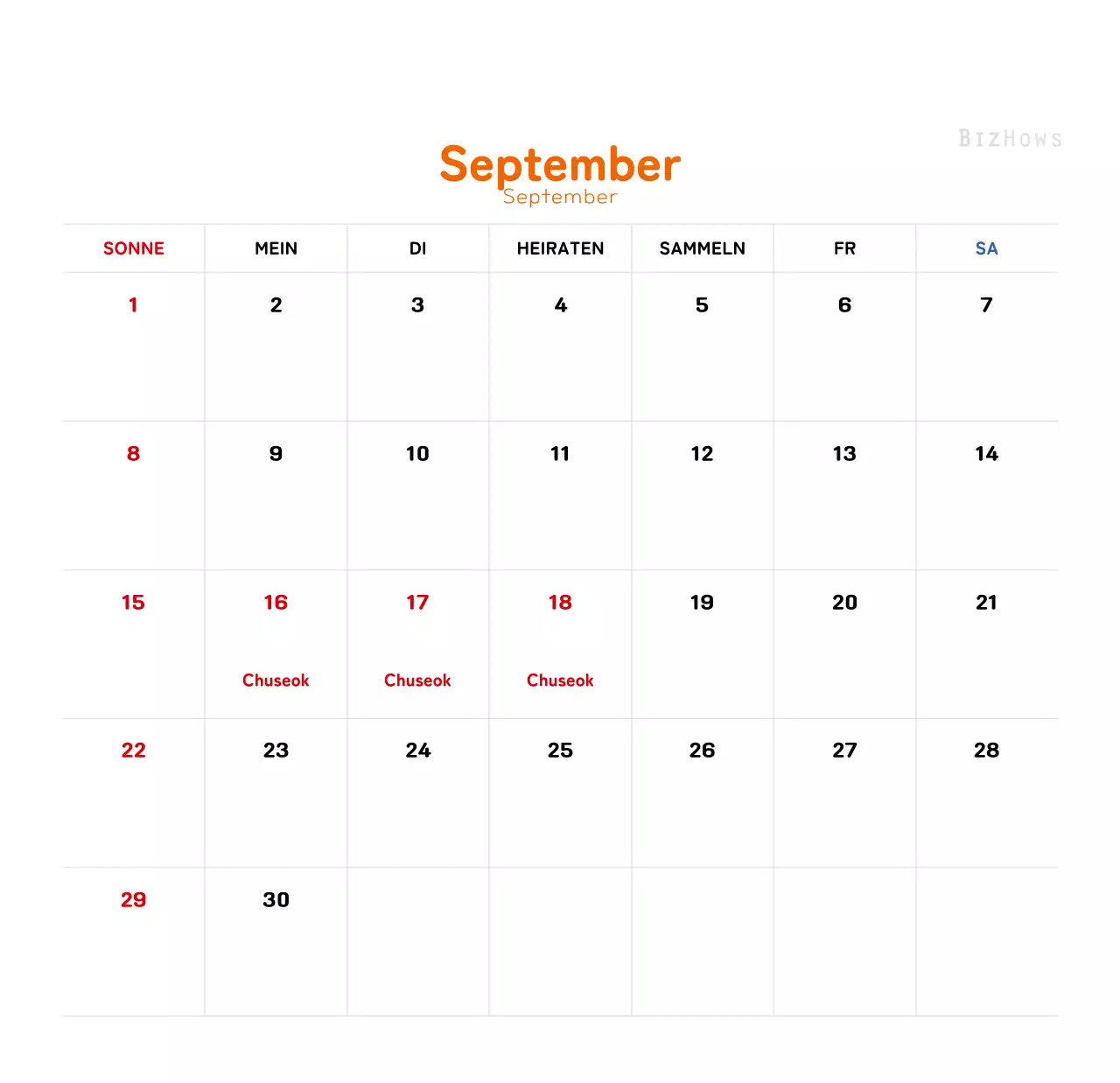 Ein warmer, illustrierter Kalender für das neue Jahr