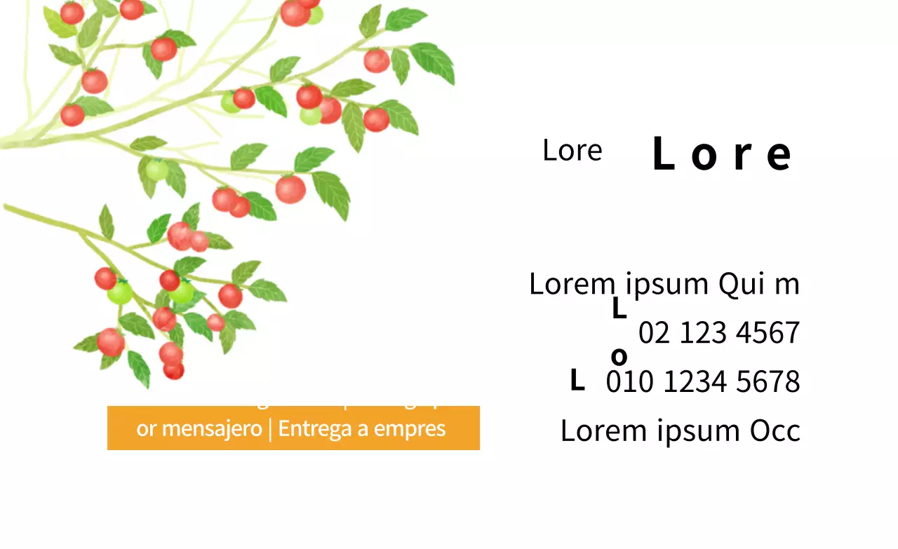 Ilustración en blanco bonita etiqueta de granja