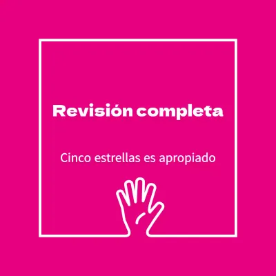 Pegatinas de revisión