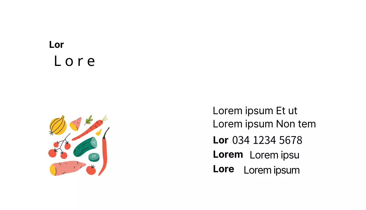 Illustration blanche ferme bien rangée