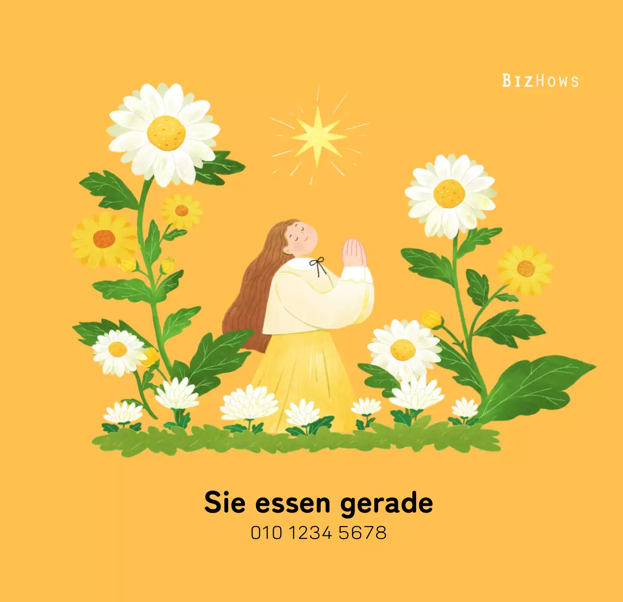 Ein warmer, illustrierter Kalender für das neue Jahr