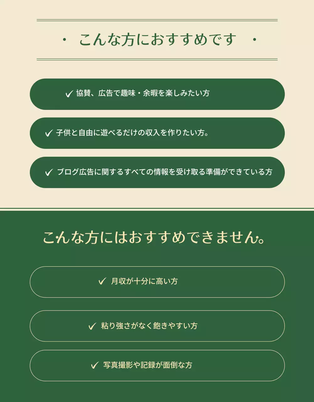 緑 シンプル ブログ パンフレット 詳細ページ