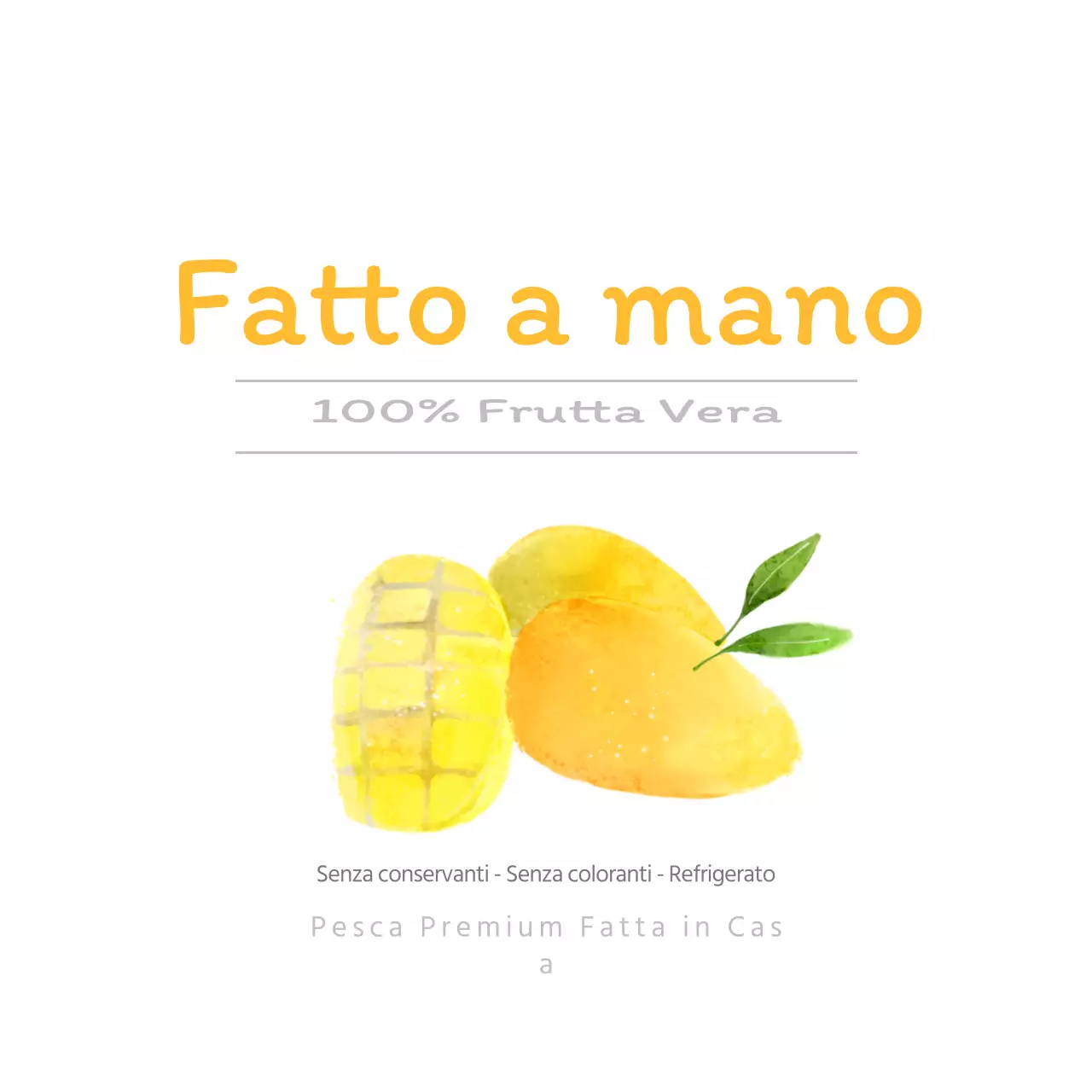 100% VERA FRUTTA Mango