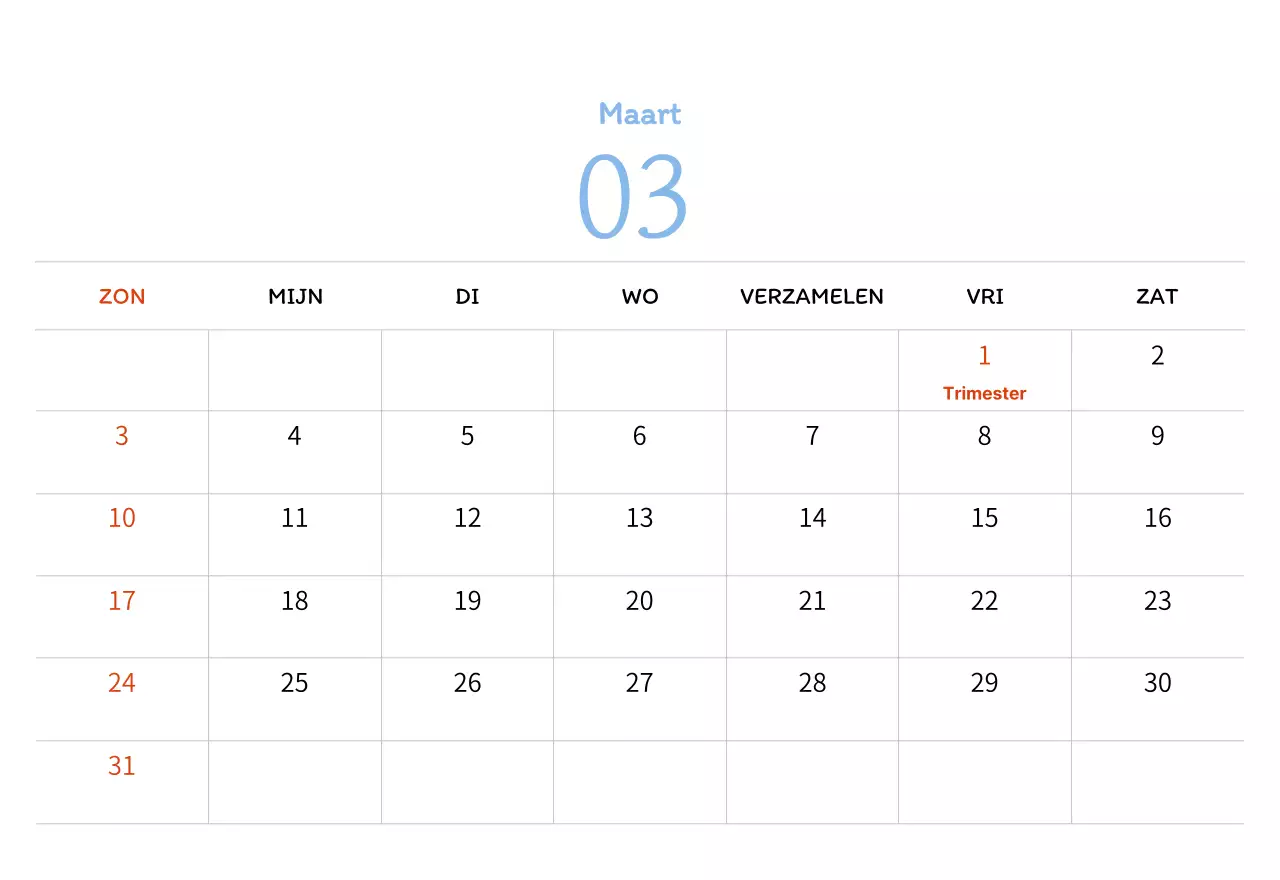 Stempelillustraties met een warm concept