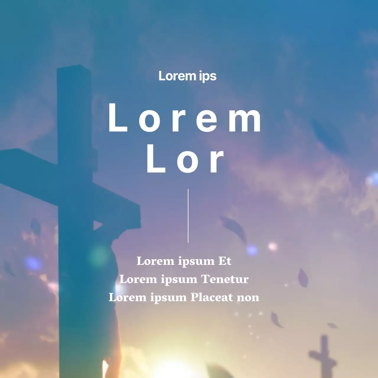 Adesivo del cerchio della chiesa di Pasqua