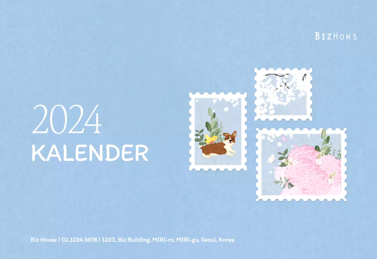 Stempelillustraties met een warm concept