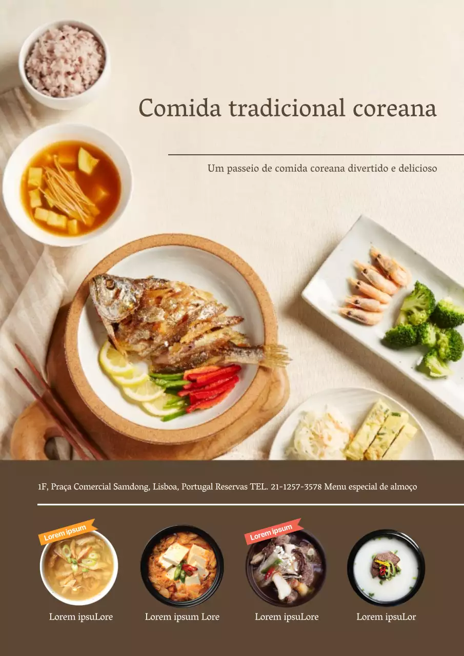 Um delicioso passeio coreano