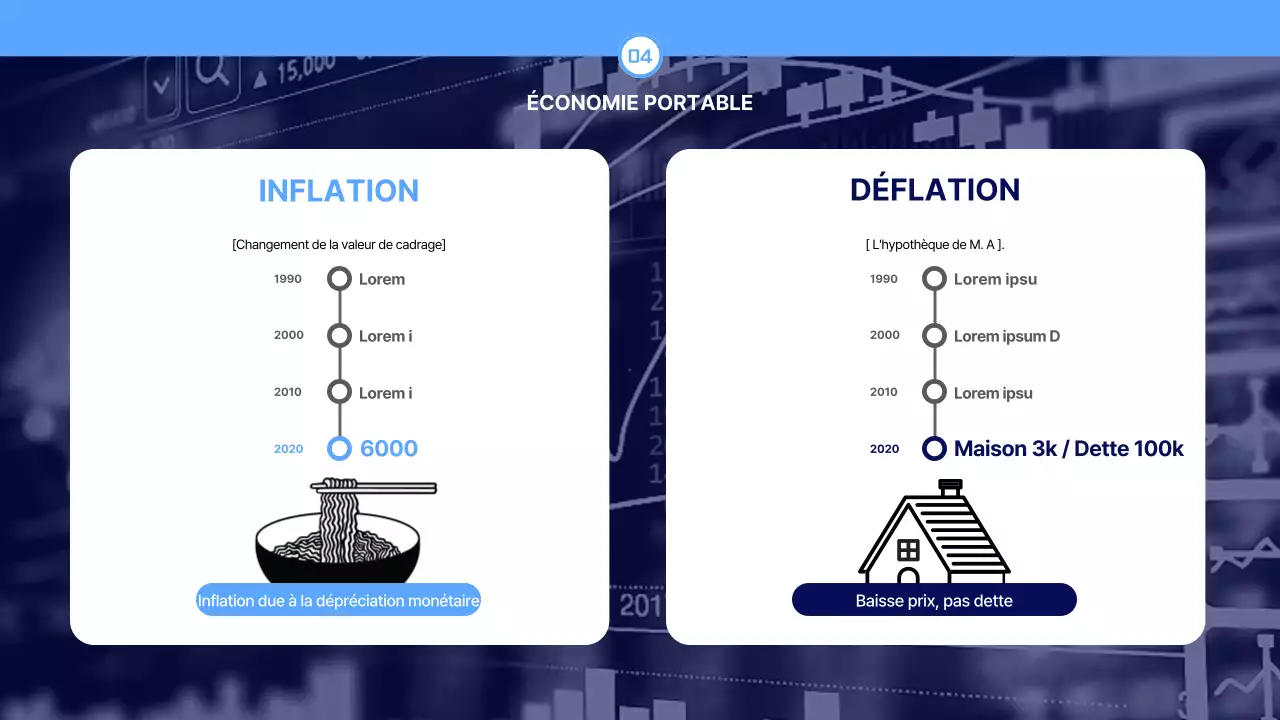 Blue Simple Economy Stocks Teaching Resources