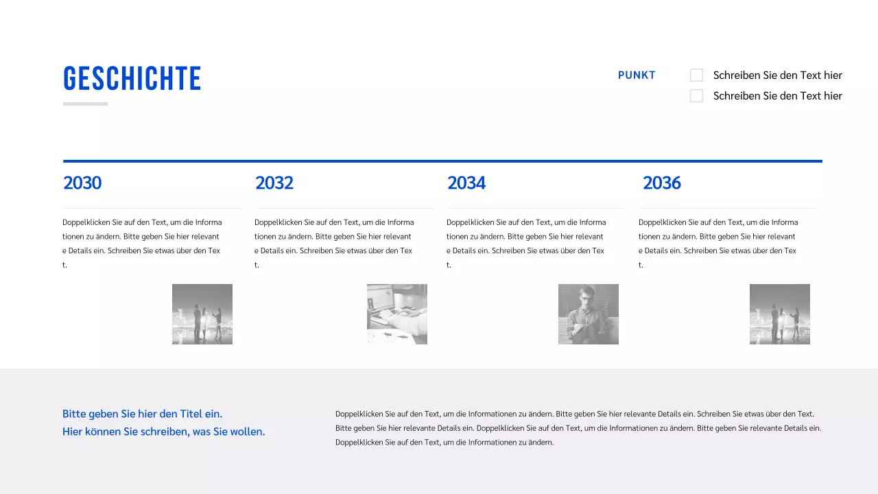 Grundlegende Präsentation