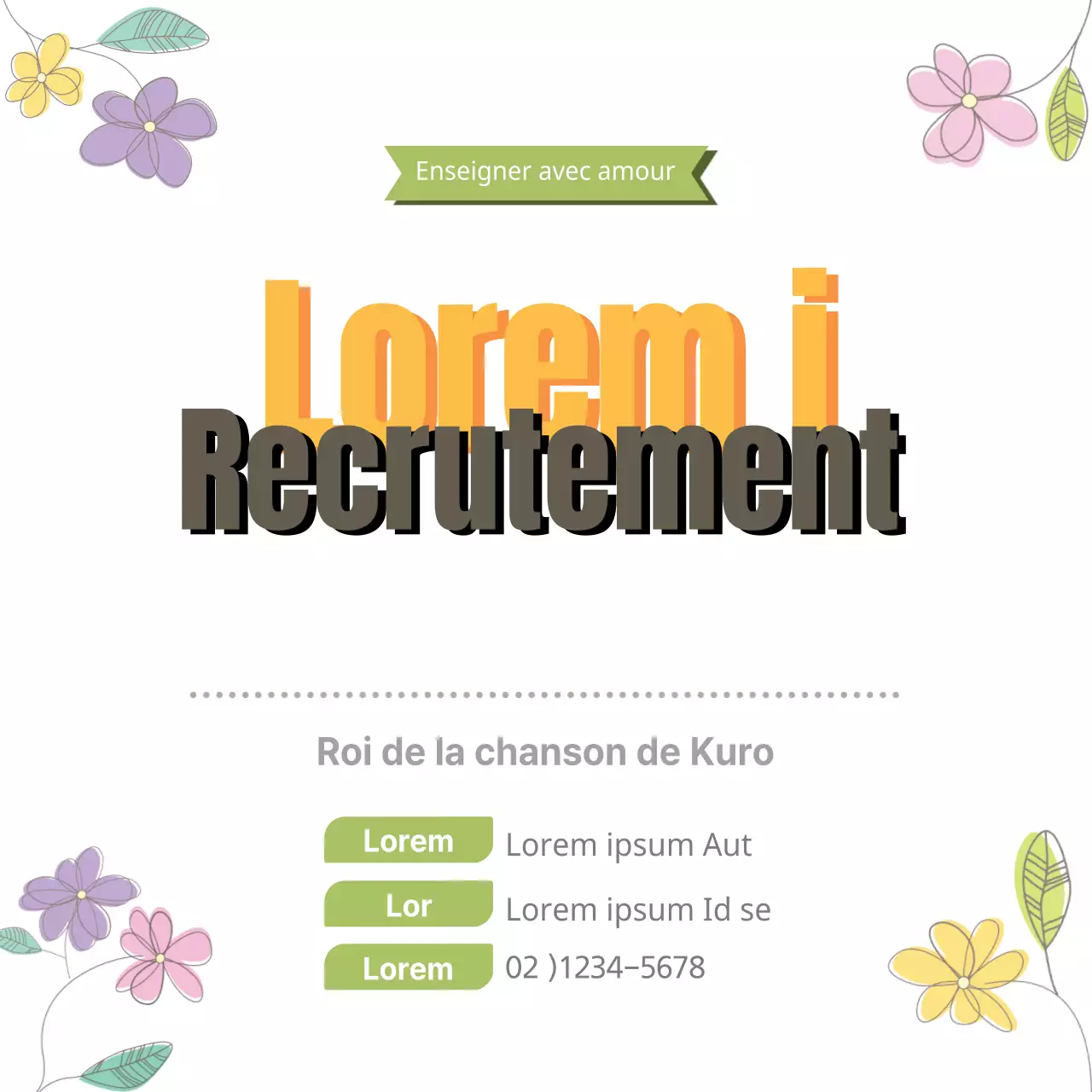 Classe de chant Bizstar