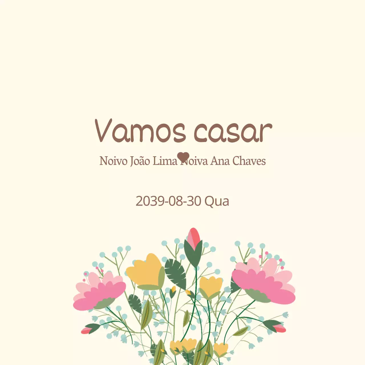 Vamos casar-nos