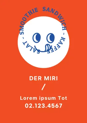 Werben Sie für Ihr Café mit einem einfachen und hübschen roten Hintergrund