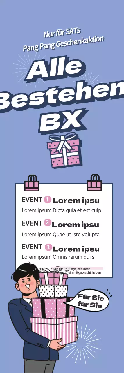 All-pass mit einem Prüfungsticket!