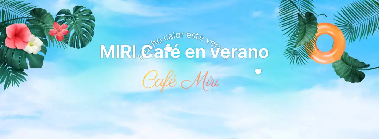 Fresco concepto veraniego en azul claro