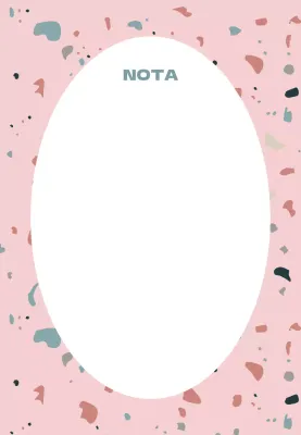 patrón de formas blancas notas simples