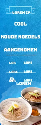 Koele, koude noedels