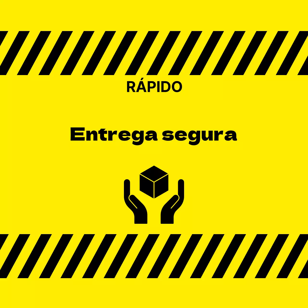 Etiqueta de envío seguro