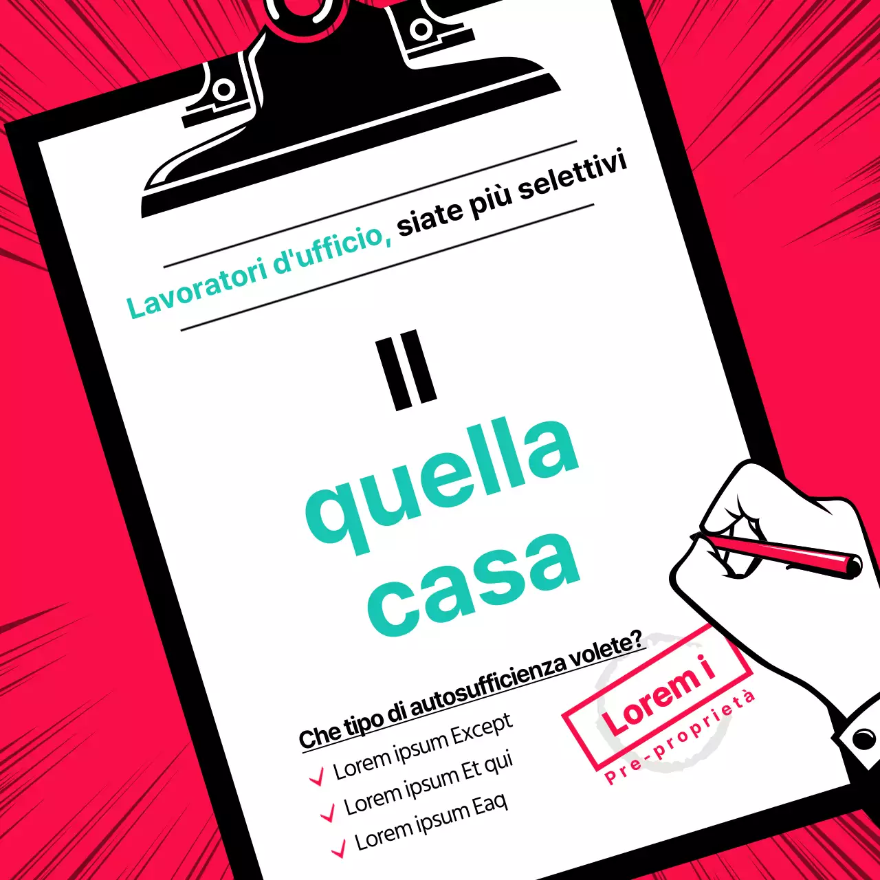 La casa in cui si vive