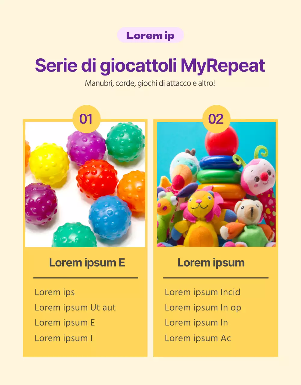 Presentazione di prodotti per animali domestici carini e coccolosi in rosa (pagina dettagliata)