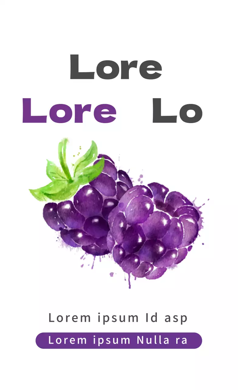 Etiqueta de granja ilustrada en acuarela blanca