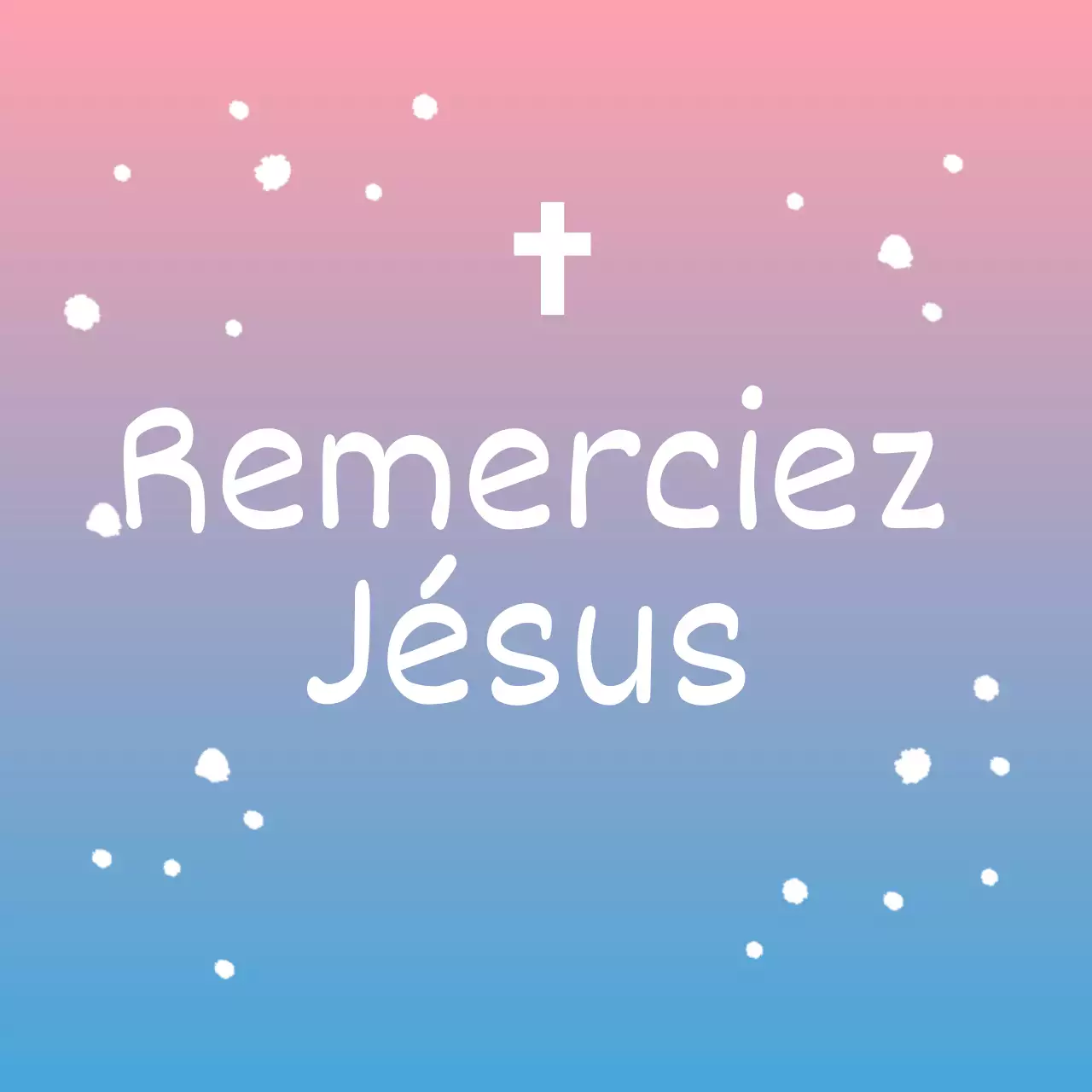 Autocollant cercle de l'église de Pâques en dégradé pastel