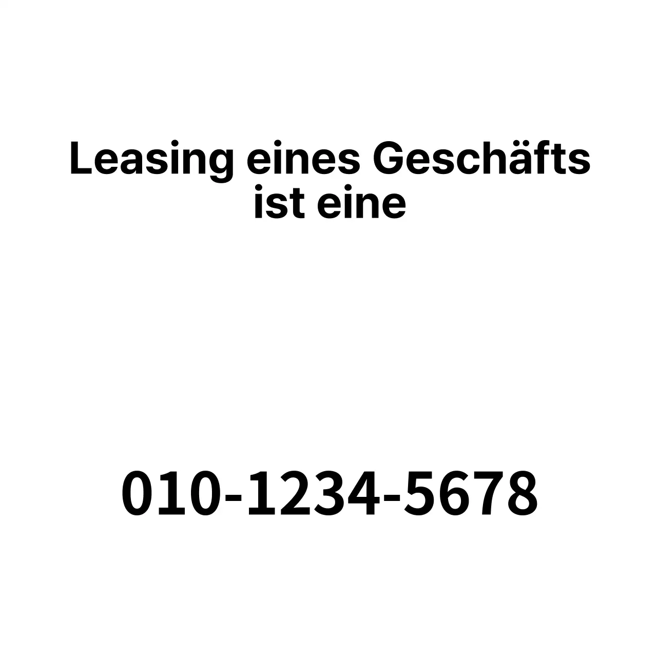Ladenmiete_Quadratisches Banner