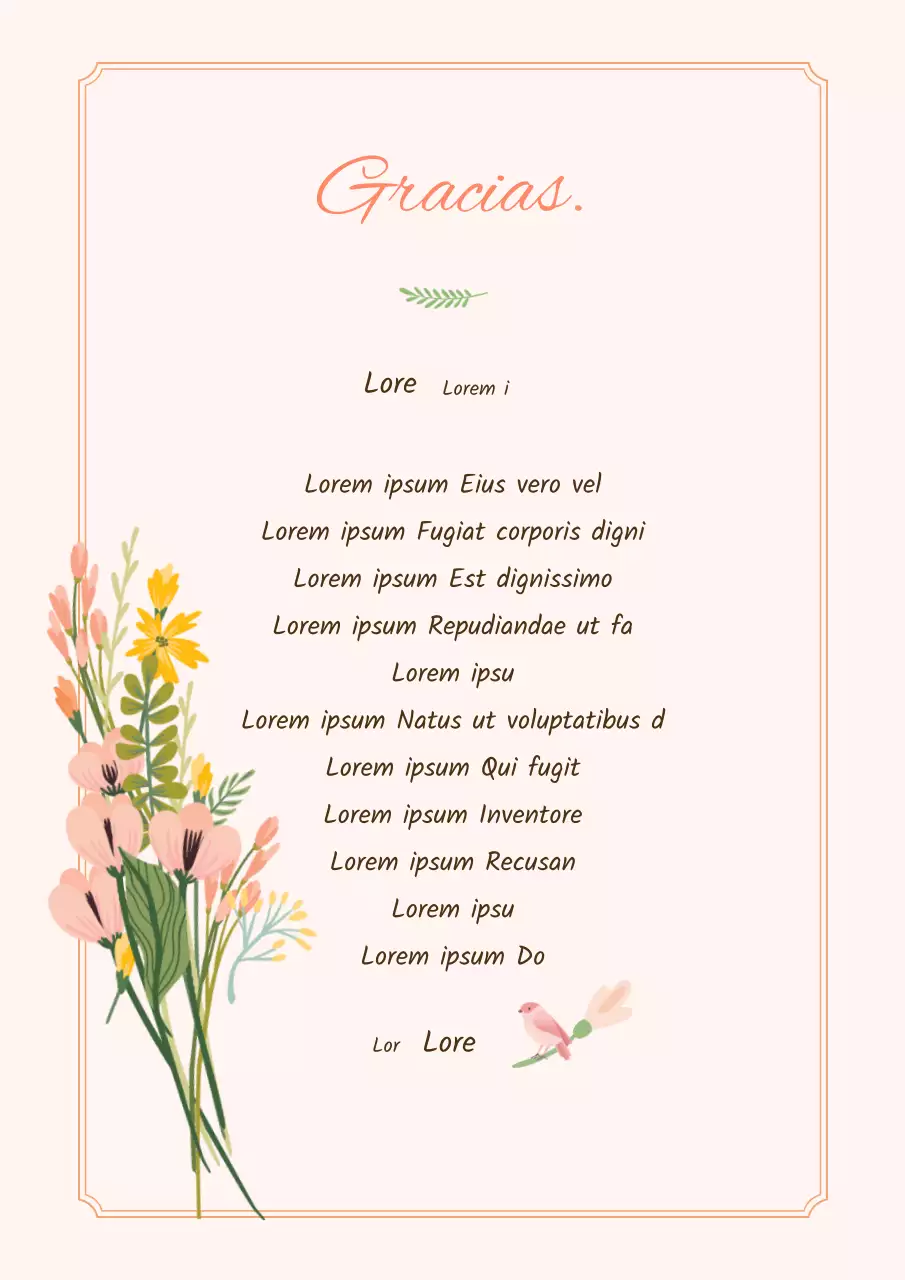 Una tarjeta de agradecimiento a tu profesor