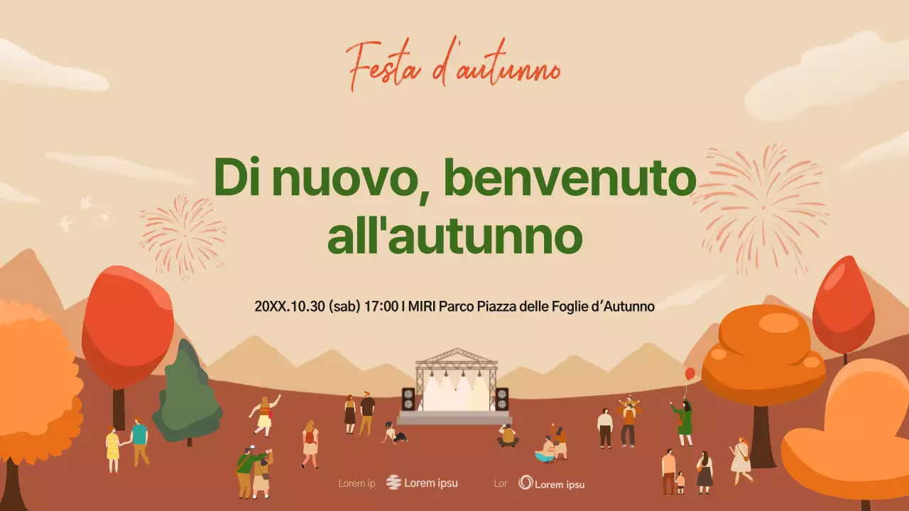Prospetto del Festival Autunno Marrone e Naturale