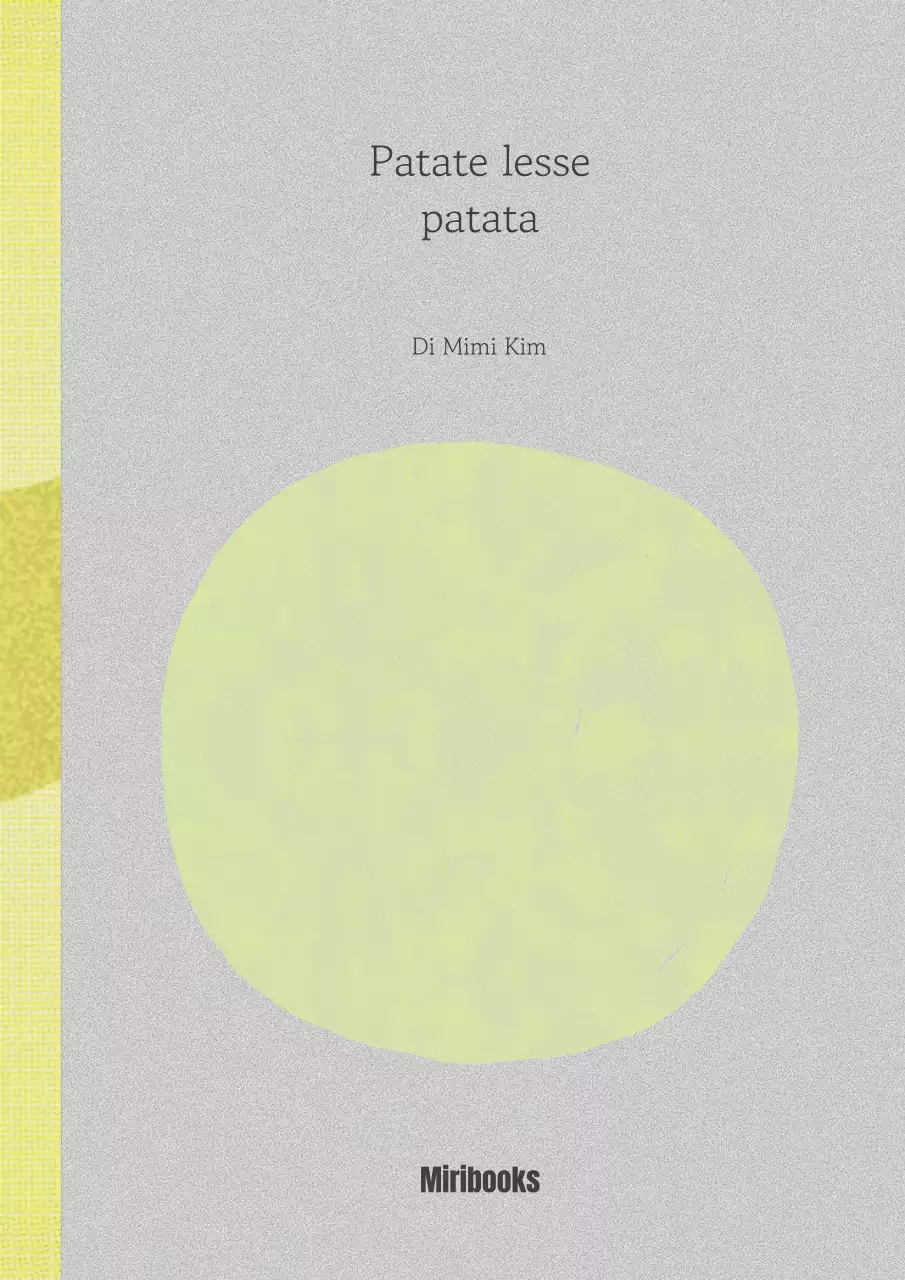 Saggio di patata bollita all'acquerello su sfondo grigio