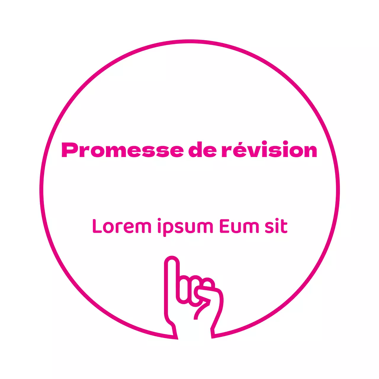 Autocollants de révision