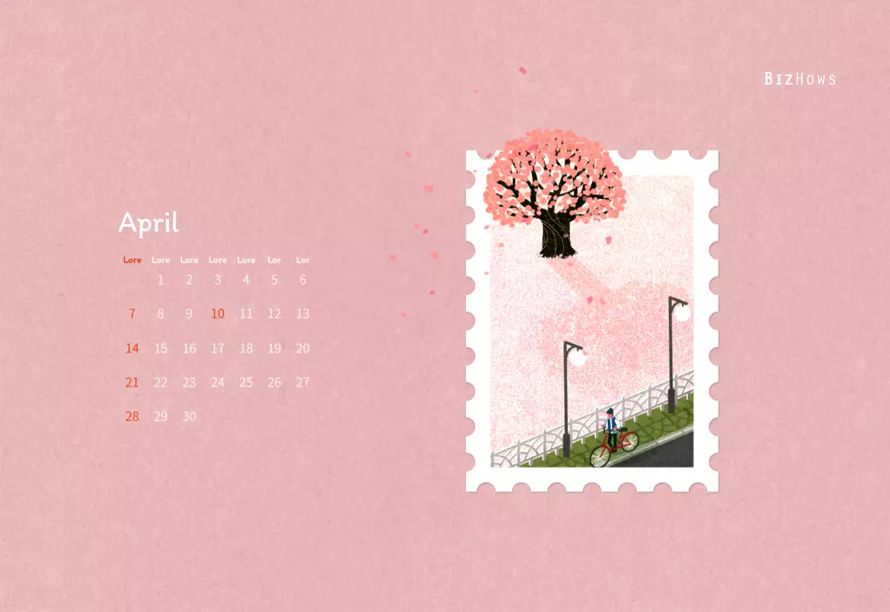 Stempelillustraties met een warm concept