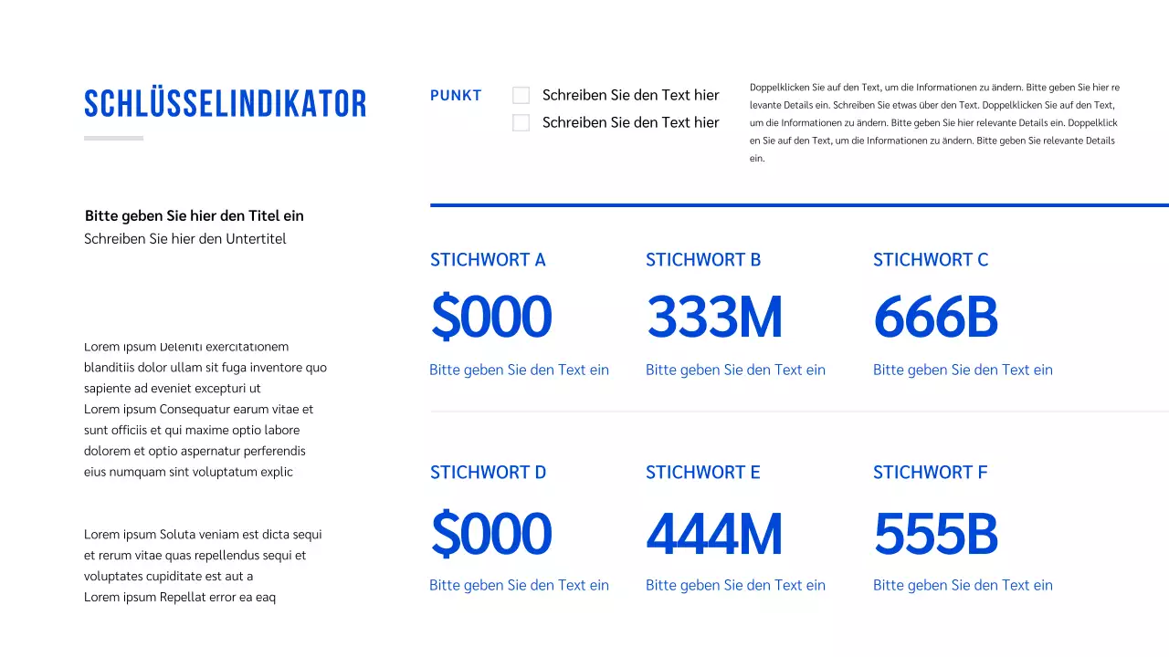 Grundlegende Präsentation