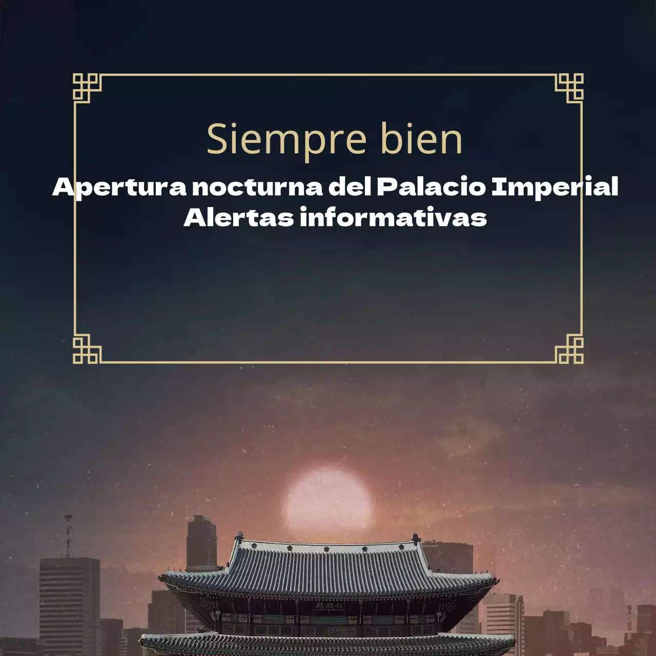 Inauguración del Night Palace