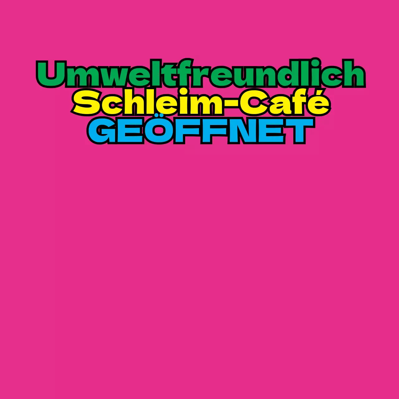 Slime Cafe_Quadratisches Banner