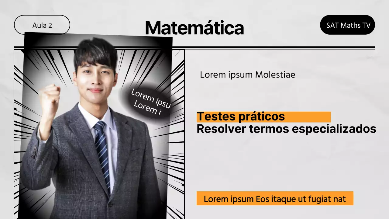 Miniatura no YouTube da aula do teste prático do conceito de papel de exame