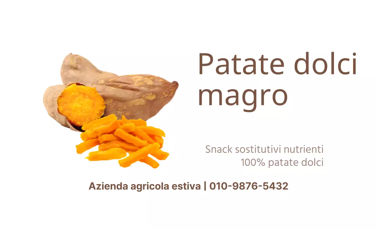 Gnocchi di patate dolci