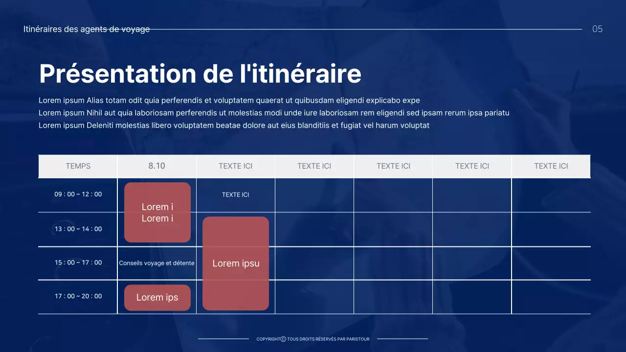 Guide des produits de voyage sur le thème du violet