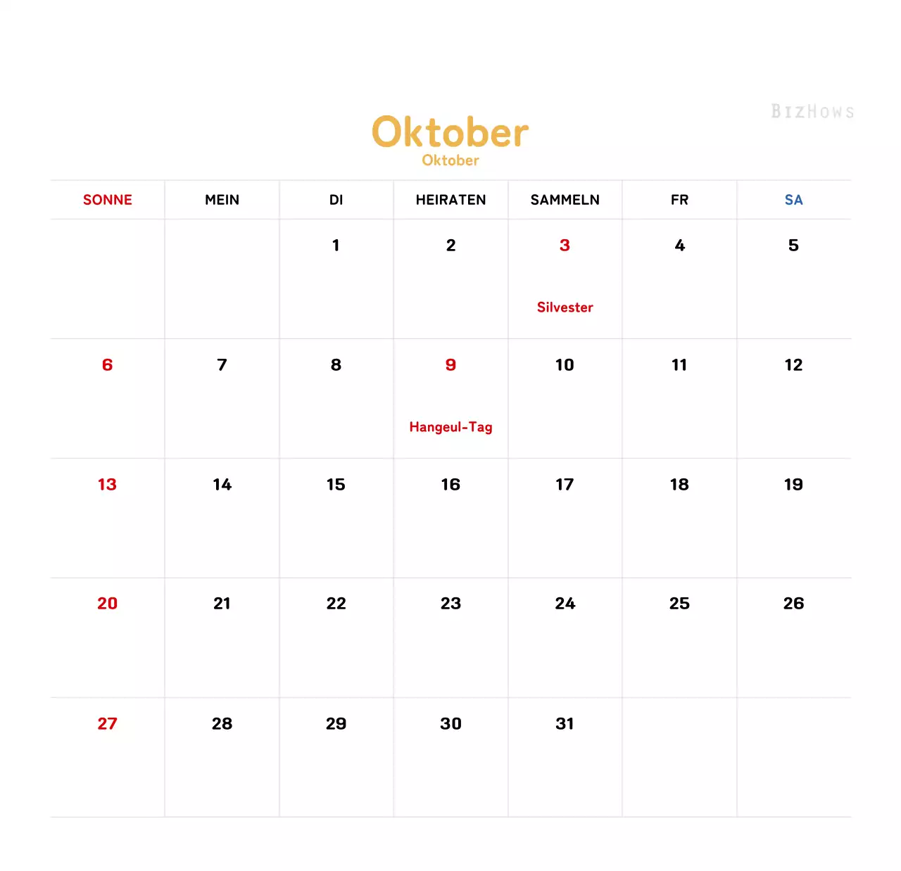 Ein warmer, illustrierter Kalender für das neue Jahr