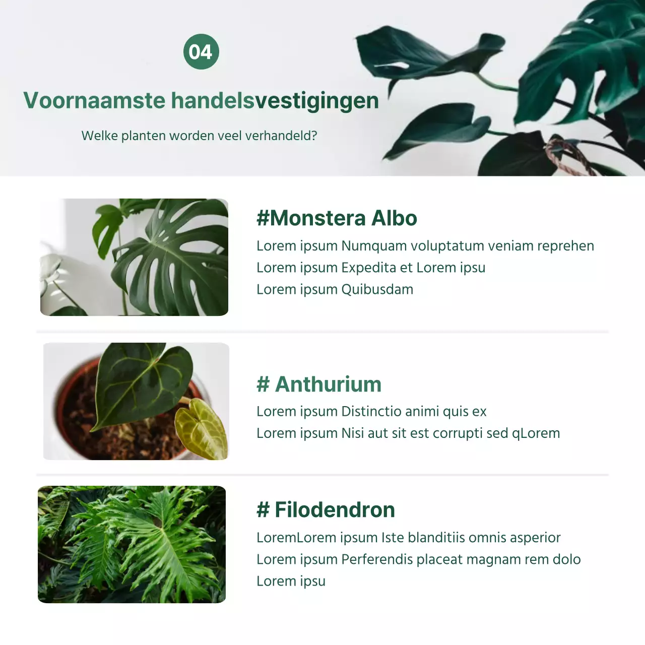 Food tech kaart nieuws ontwerp met een groene twist